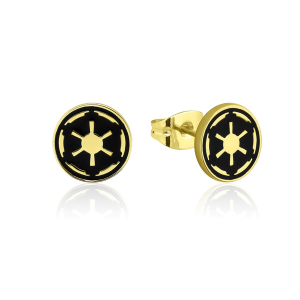 Star_Wars_Galactic_Empire_Stud_Earrings_Yellow_Gold_Couture_Kingdom_SWE005