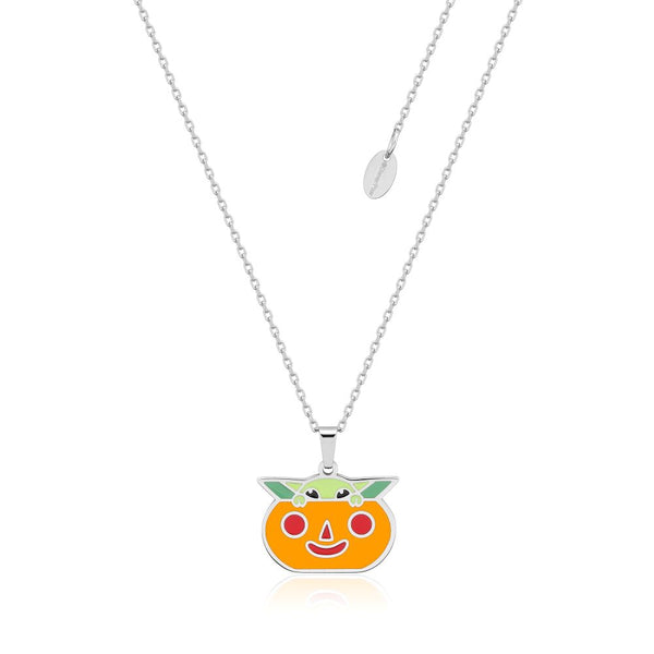 Star_Wars_Mandalorian_Grogu_Pumpkin_Stainless_Steel_Necklace_Couture_Kingdom_SPN166