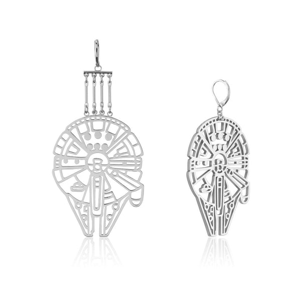 Millennium Falcon Drop Earrings