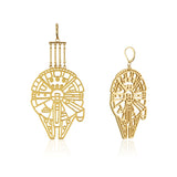 Star_Wars_Millennium_Falcon_Drop_Earrings_Yellow_Gold_Couture_Kingdom_SWE014
