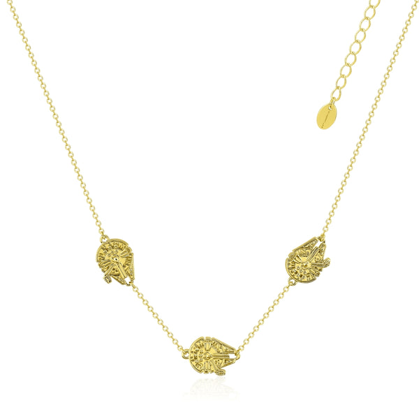 Star_Wars_Millennium_Falcon_Necklace_Yellow_Gold_Couture_Kingdom_SWN009