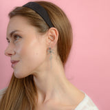 Model_wearing_Jack_Skellington_Drop_earrings_Couture_kingdom_Disney_White_Gold